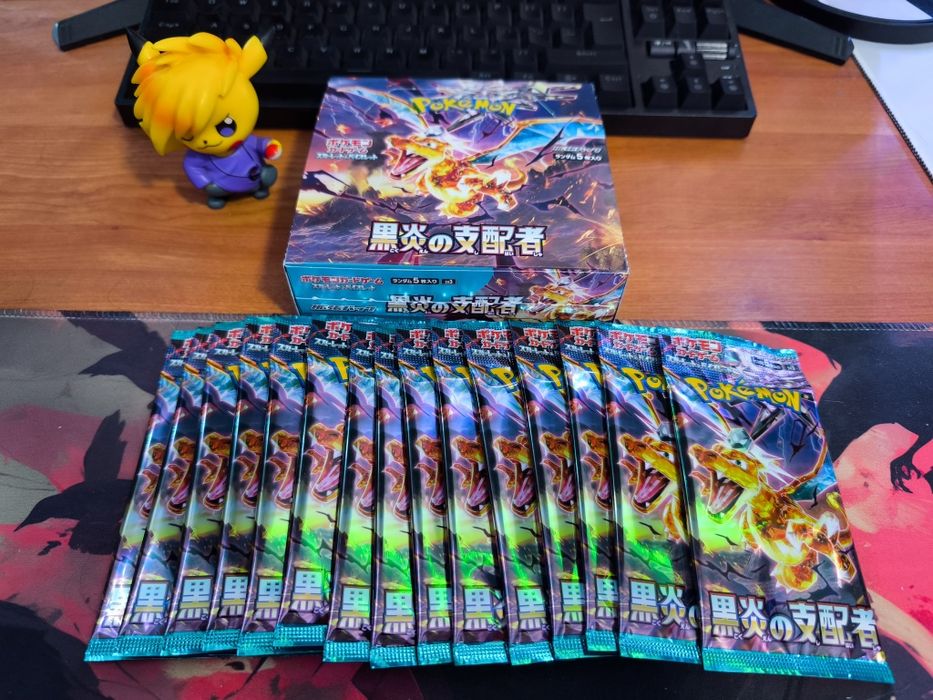 Pokémon JP booster packs e singles para venda