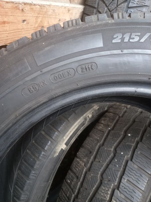 Opony zimowe bus Michelin 215/60/17c 7.5mm 4szt