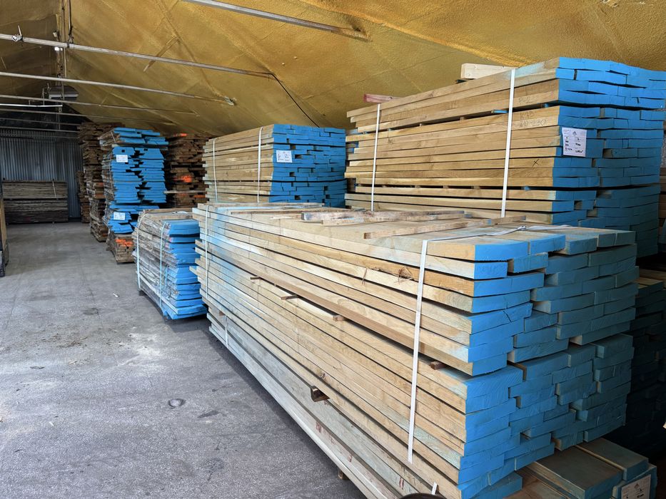 Tarcica dębowa sucha 50mm klasa 2 dąb deski bale foszty