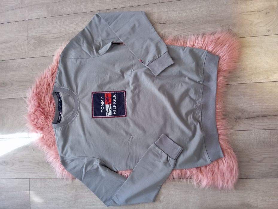 Szara męska bluza bawełniana Tommy Hilfiger 2XL