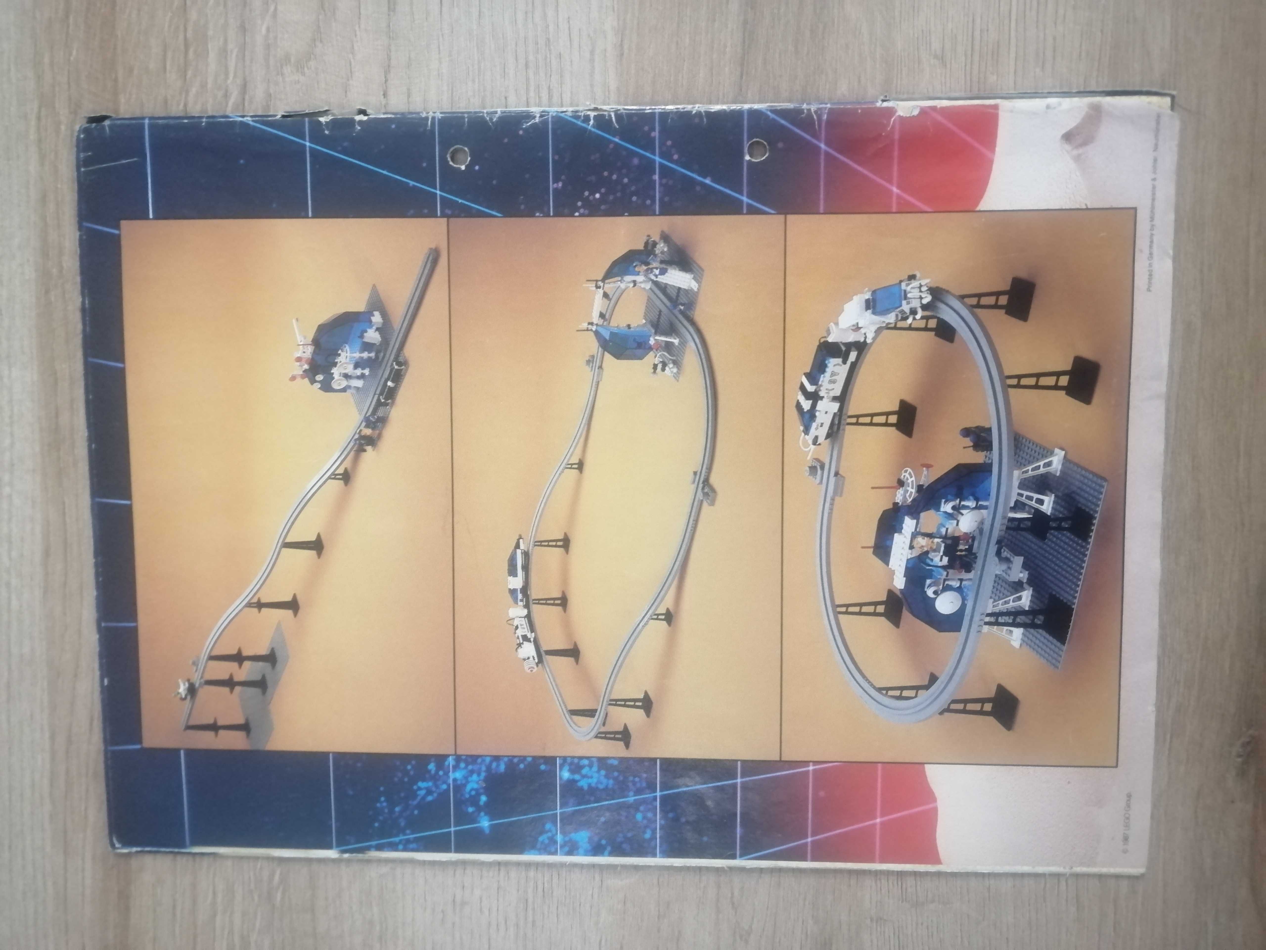 Lego 6990 instrukcja Space Futuron Monorail
