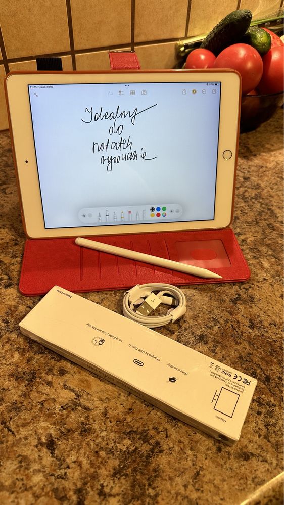 Tablet iPad Apple Retina 10” - GOLD - Touch ID - PROCREATE