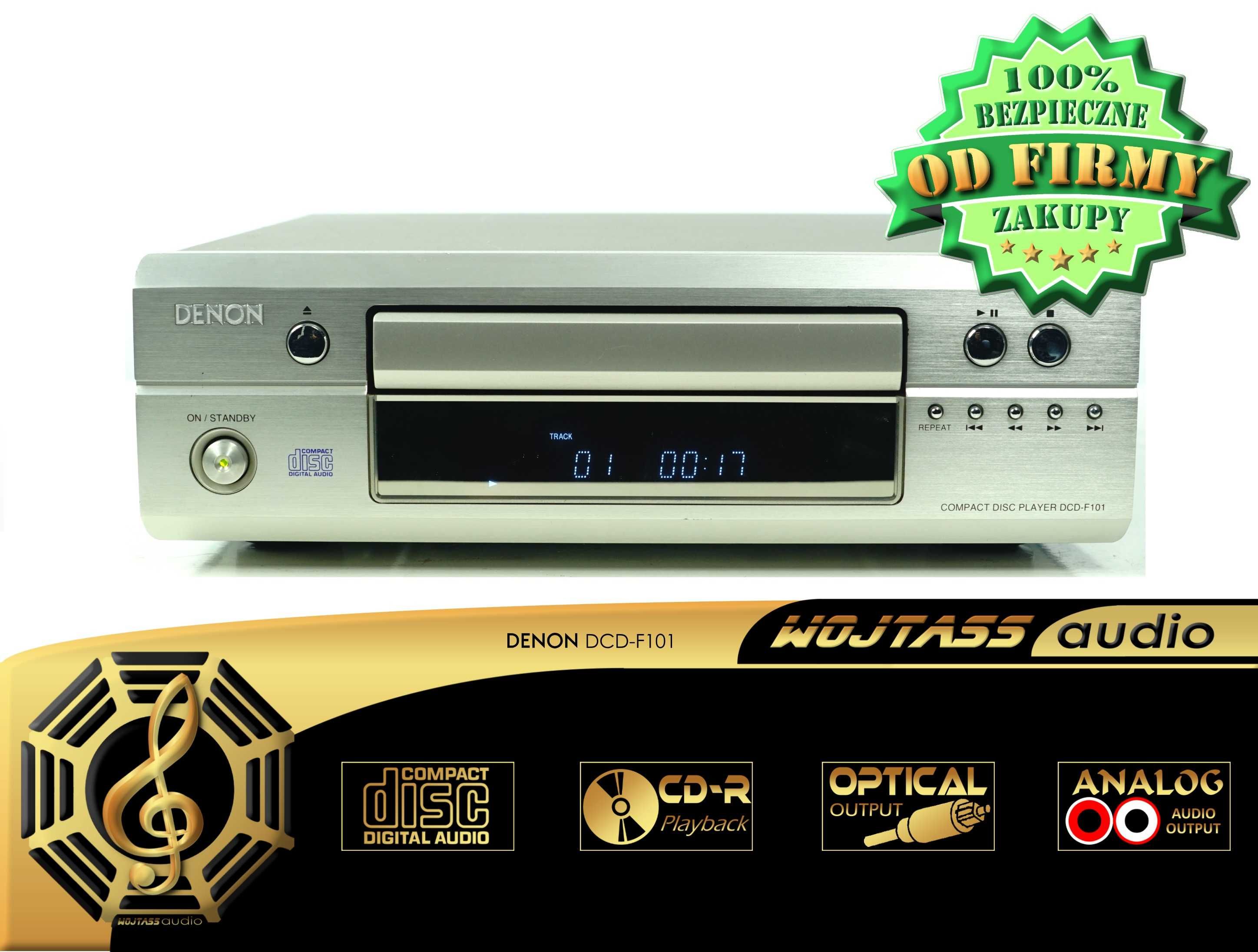 Denon DCD-F101 odtwarzacz CD alu czyta CD-R st BDB