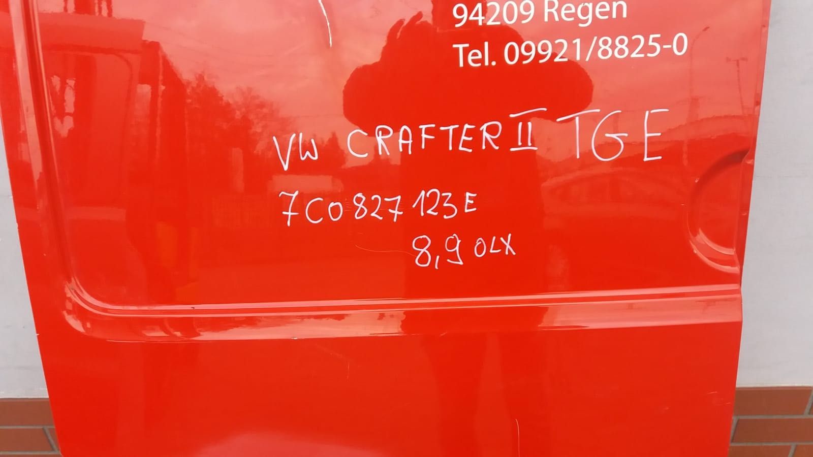 Drzwi tył VW Crafter ll TGE lewe