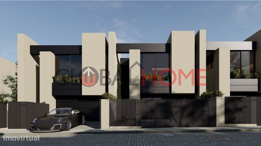 Moradias T3 com 3 Frentes "Regadas" - S.Pedro da Cova