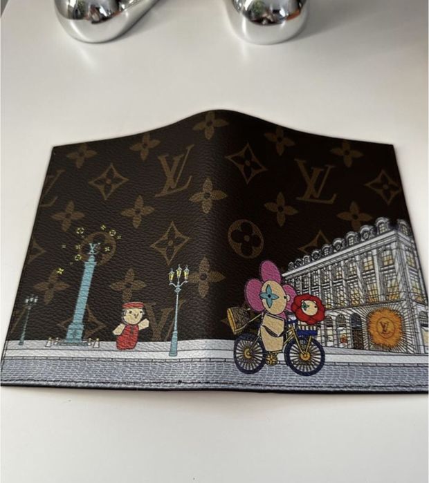 Louis Vuitton обложка на паспорт обкладинка с милым дизайном
