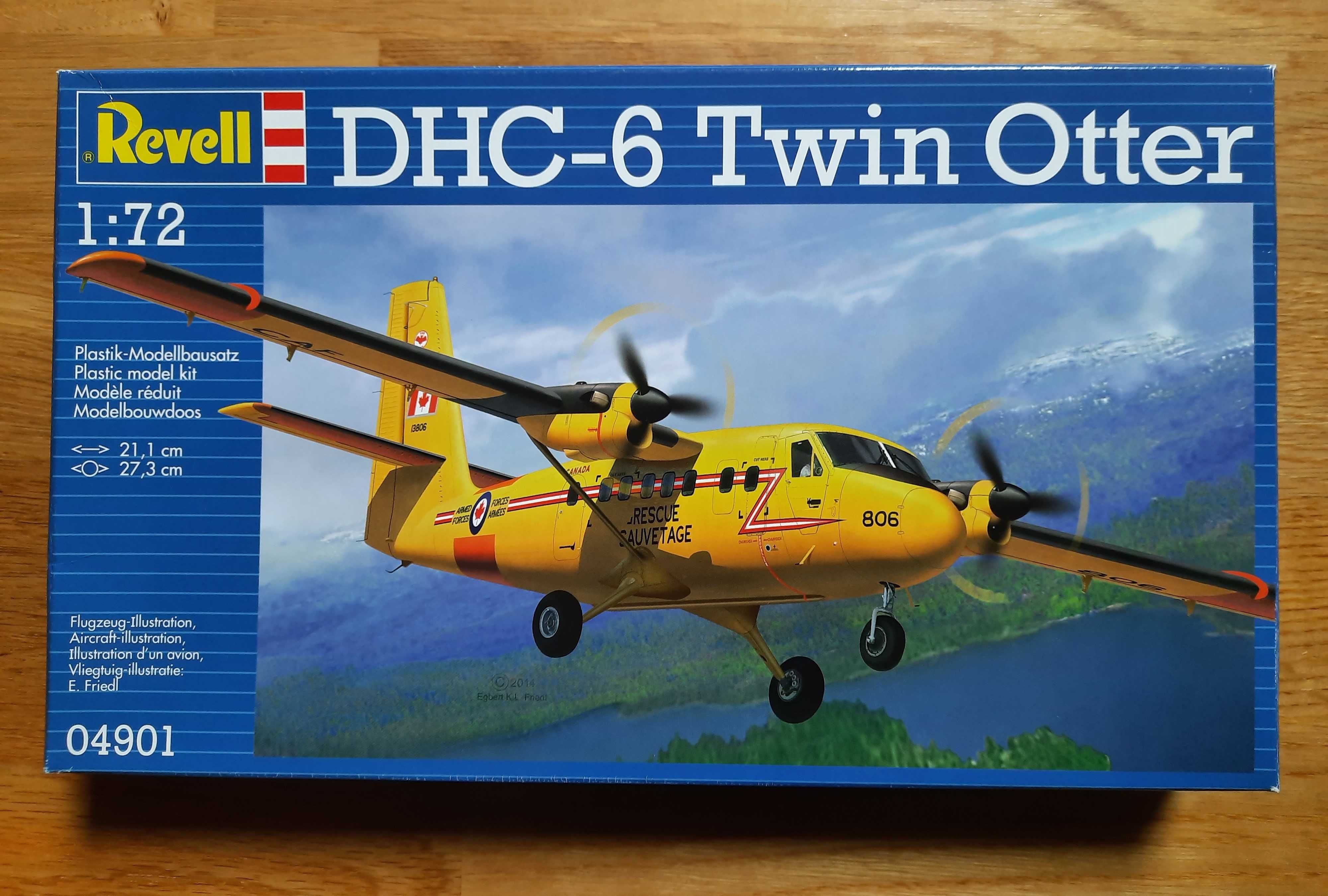 Model do sklejania Revell DHC-6 Twin Otter skala 1/72