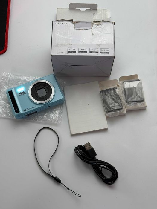 Цифрова фотокамера Digital Camera 4K Ultra HD Фотоапарат 44 МП 2.7К