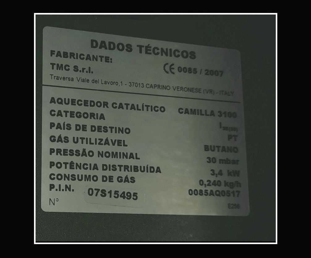 Aquecedor a Gás 'BP'