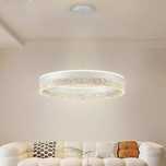 KSIBNW Lampa wisząca LED do salonu BIAŁY Nowoczesny STYL