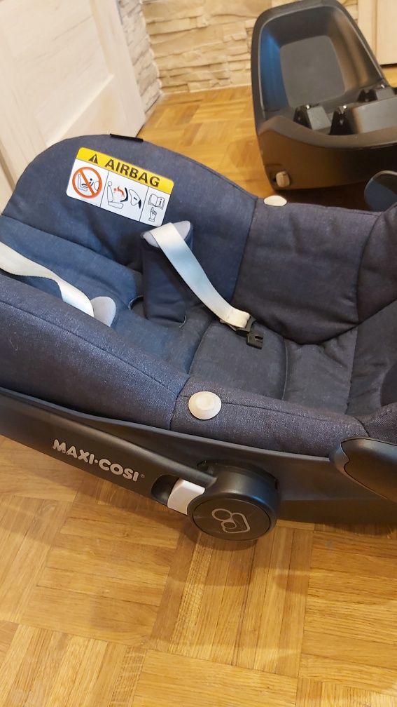 3w1 Zestaw Maxi-Cosi nosidełko, fotelik i baza isofix