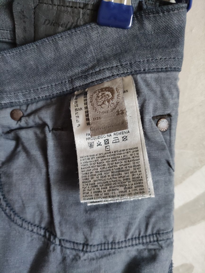 Крутезні джинси Diesel Sleenker з легким просочуванням