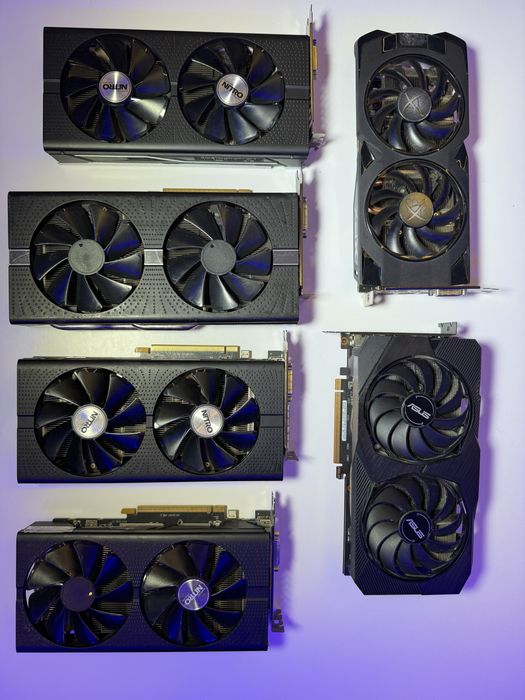 Видеокарты не исправны под ремонт или запчасти