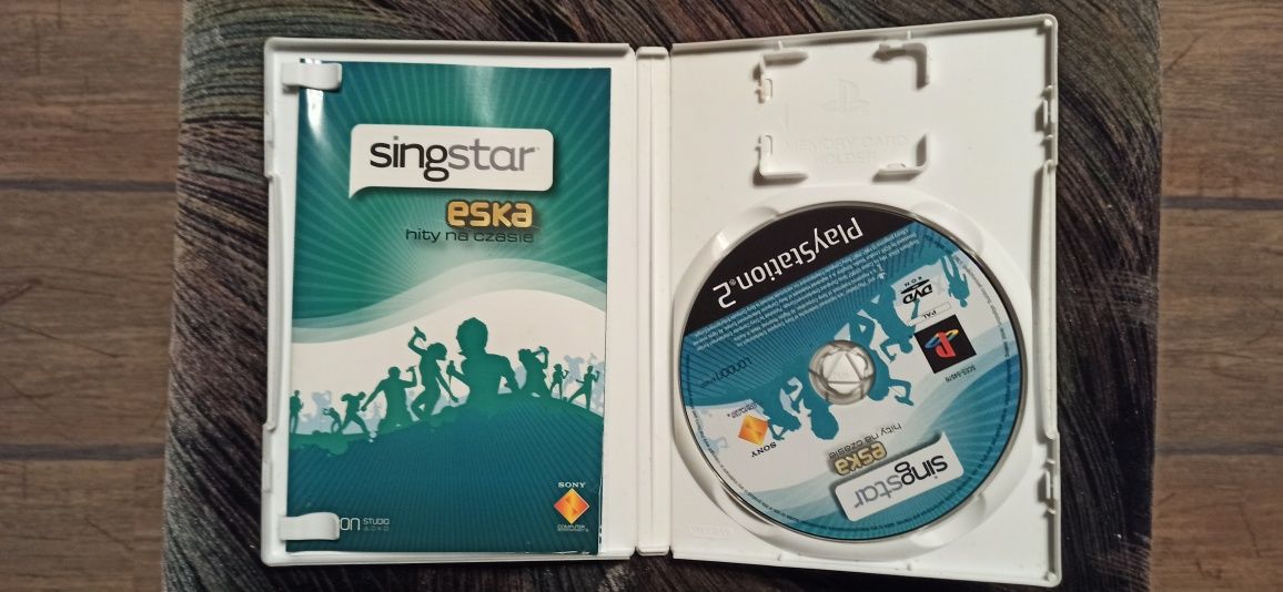 Singstar Eska Hity na Czasie plus mikrofony PlayStation 2 PS2