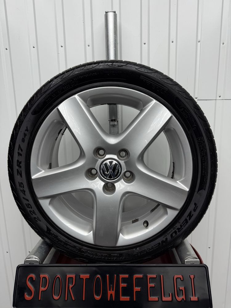 Alufelgi KOMPLET 5x112 17 cali VW Golf Passat Audi Skoda Passat Seat