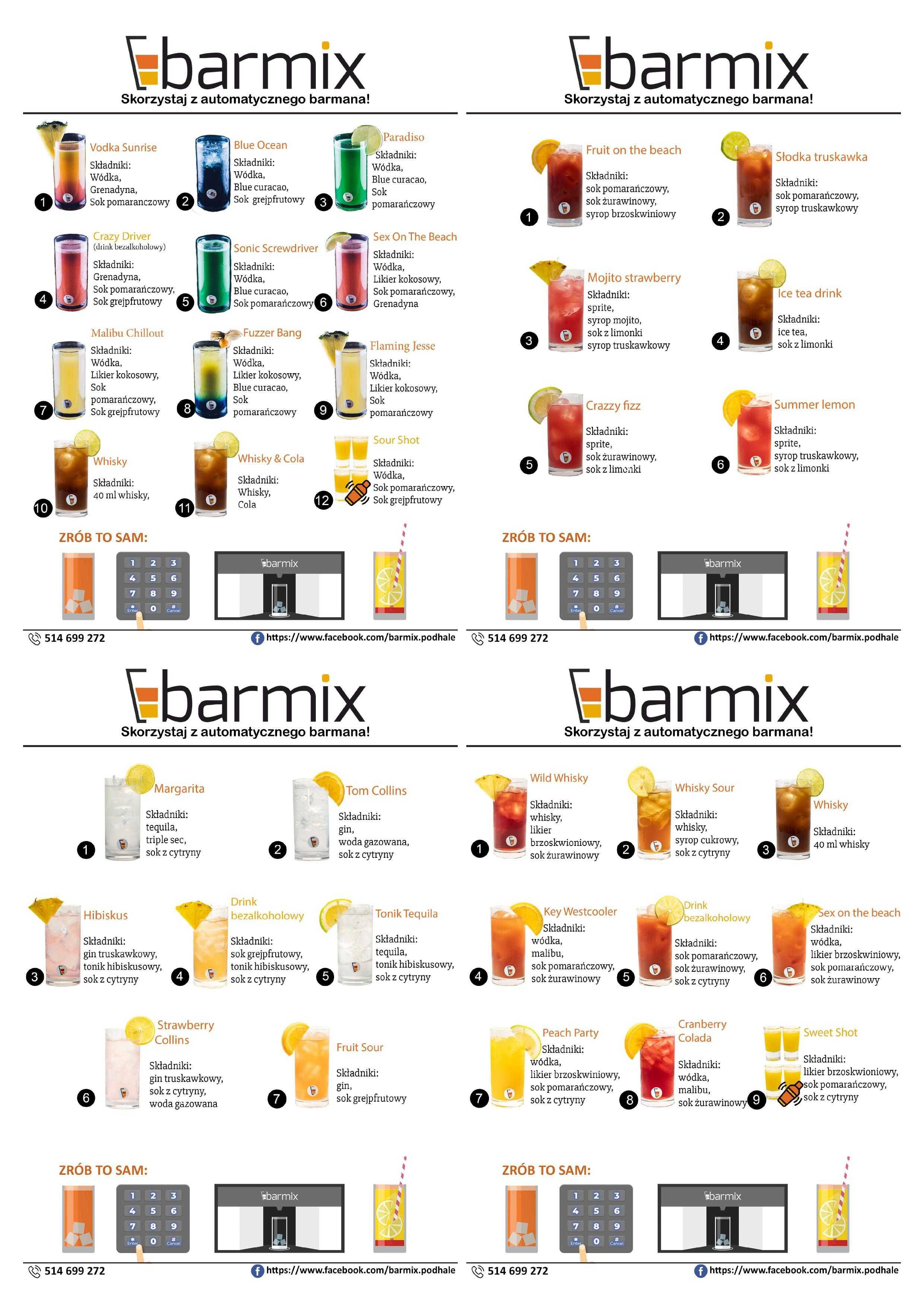 Barmix - ekspres do drinków, automatyczny barman