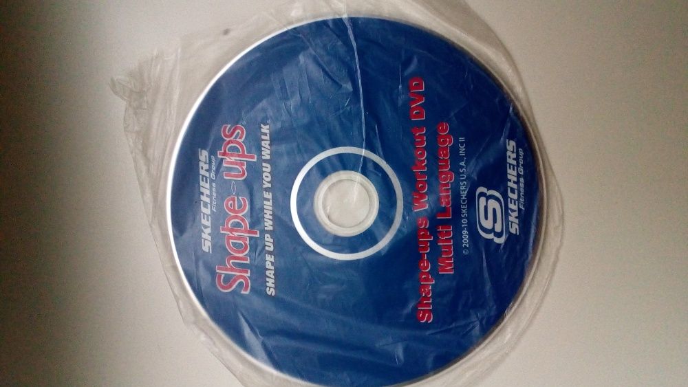 Диск DVD с занятиями спортом