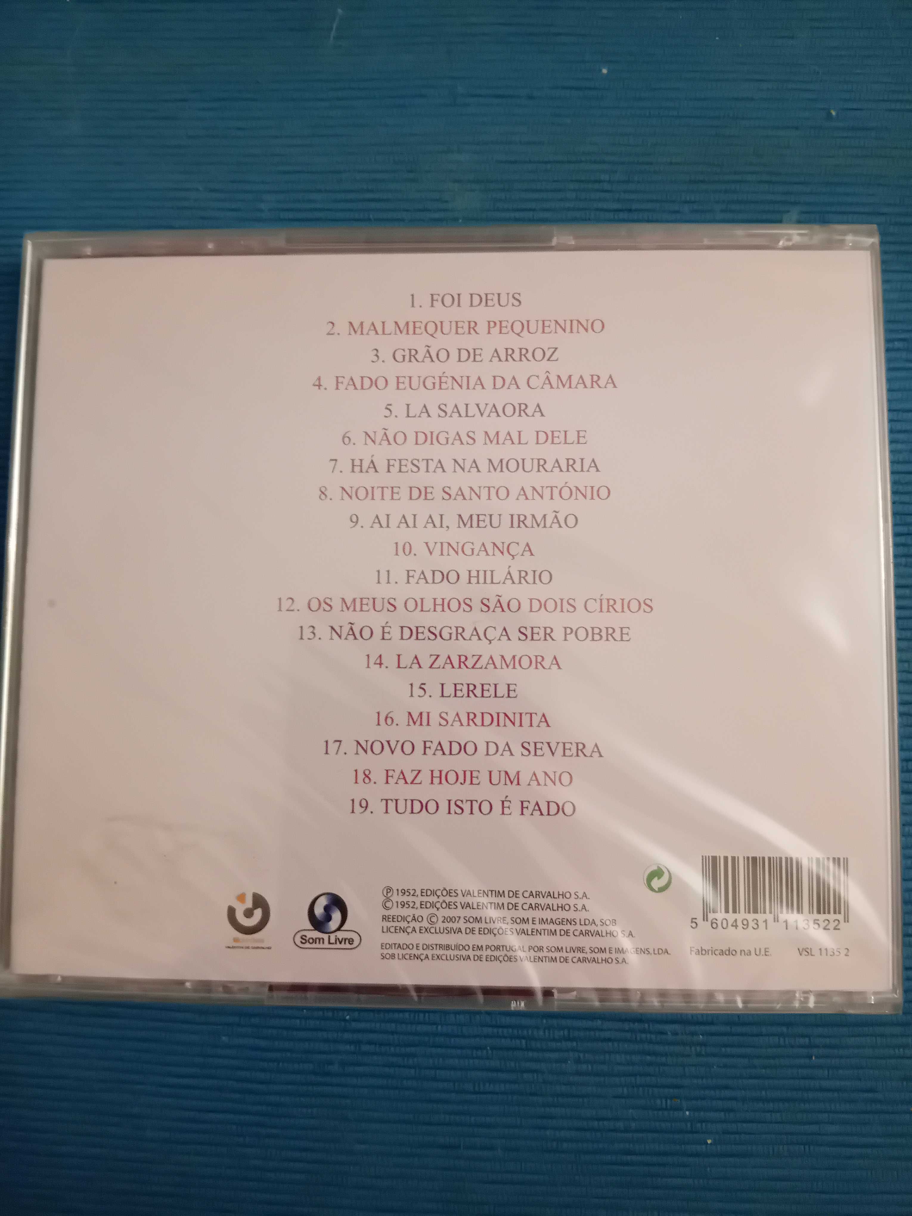 Amália Rodrigues CD novo