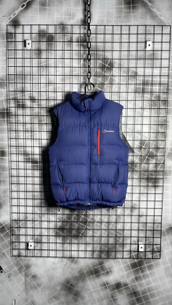 Пуховий жилет Berghaus Розмір S трекінг жилетка пух  д