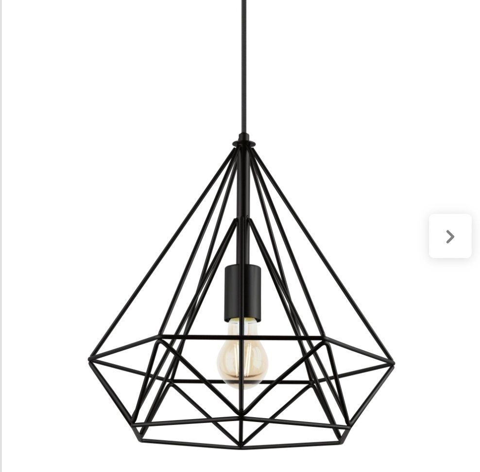 Lampa wisząca Byron czarna E27 Inspire