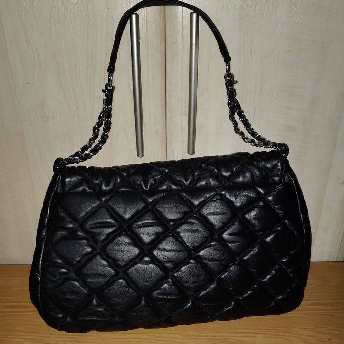 Винтажная стёганая кожаная сумка Chanel Classic Double Flap