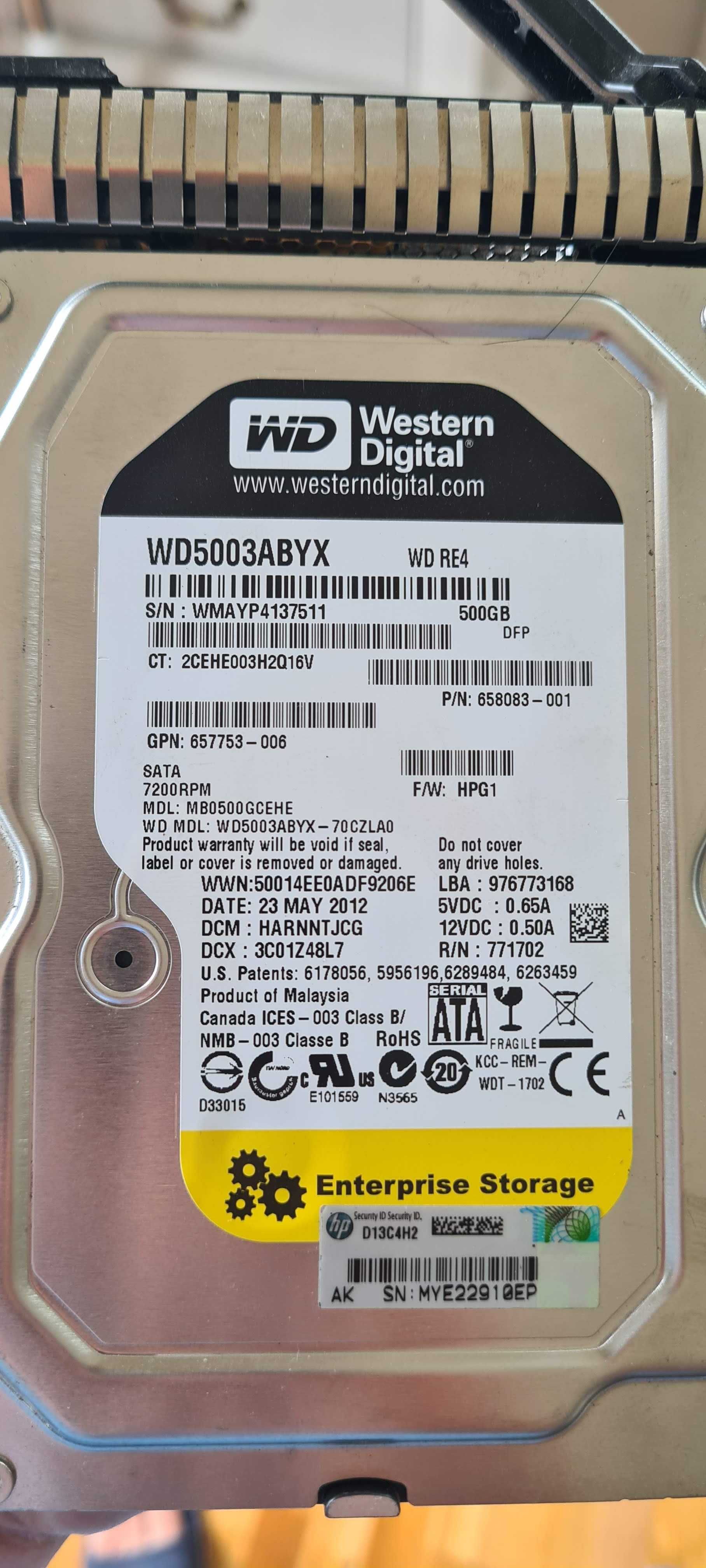 Serwer HP ProLiant ML310e Gen8 v2, 16GB RAM, HDD 4x500GB RAID