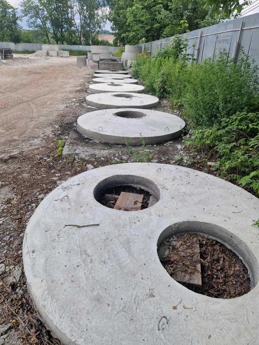 Кільця бетонні залізобетонні