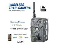 Câmara de caça com envio MMS/e-mail 16Mp 1080p noturna impermeável