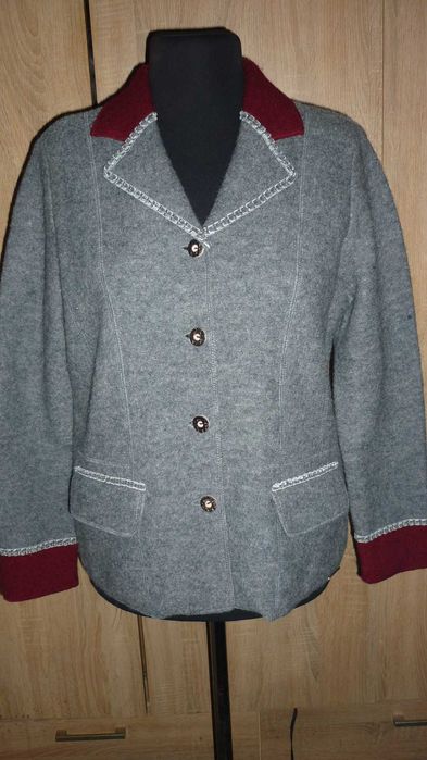 Hammerschmidt- wełniany damski żakiet   r; 46