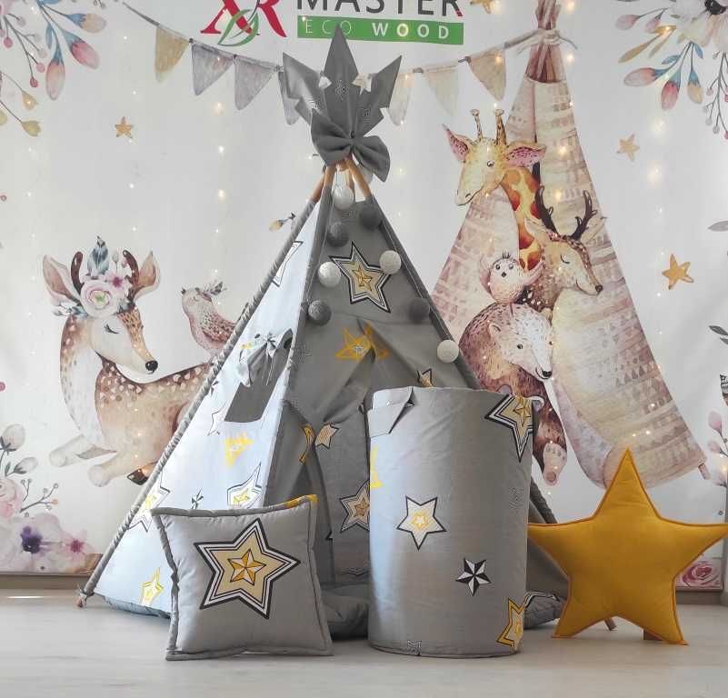 Вігвам дитячий Super star  БОН БОН Повний комплект