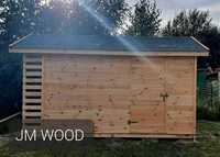 Drewniany Domek Narzędziowy, Drewutnia FARMER CLASSIC 4x2
