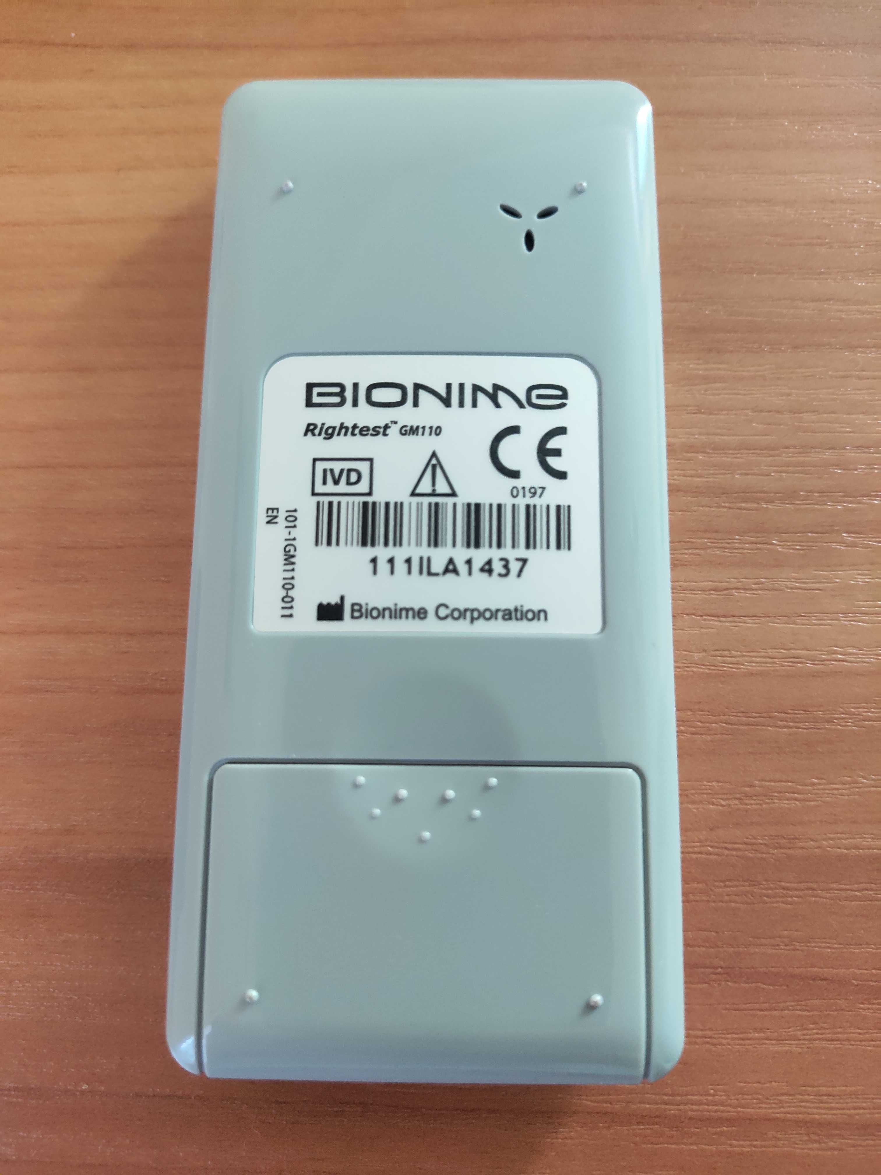 Глюкометр (вимірювач цукру в крові) Bionime