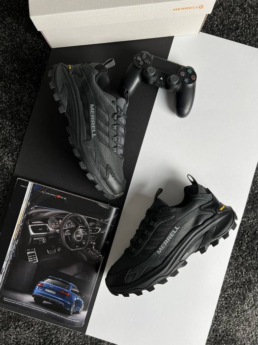 Чоловічі кросівки Merrell Moab Speed 2 GTX Dark Grey мерел