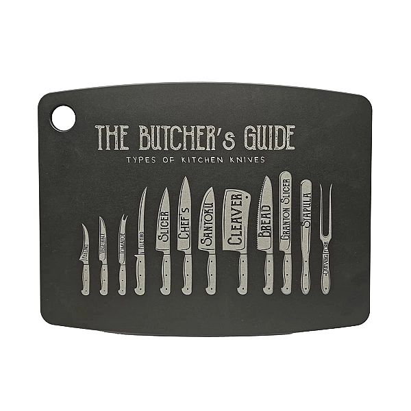 Deska do krojenia 37 cm THE BUTCHERS GUIDE / Jade