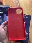 Etui Apple iPhone 14 Plus 3mk Hardy Silicone MagCase Red