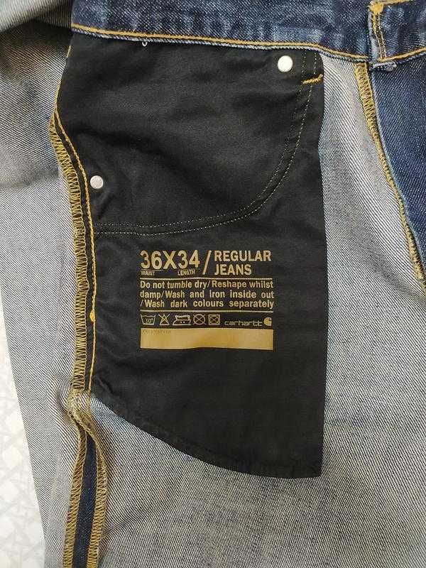 Джинси чоловічі Carhartt (Regular Jeans) W36/L34