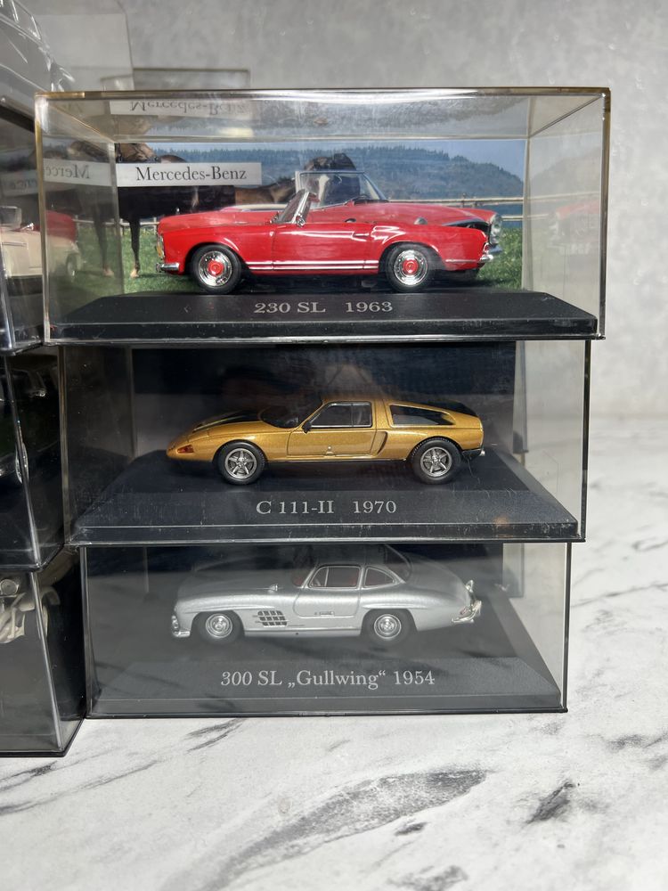 Mercedes colection 1:43 моделі машинки