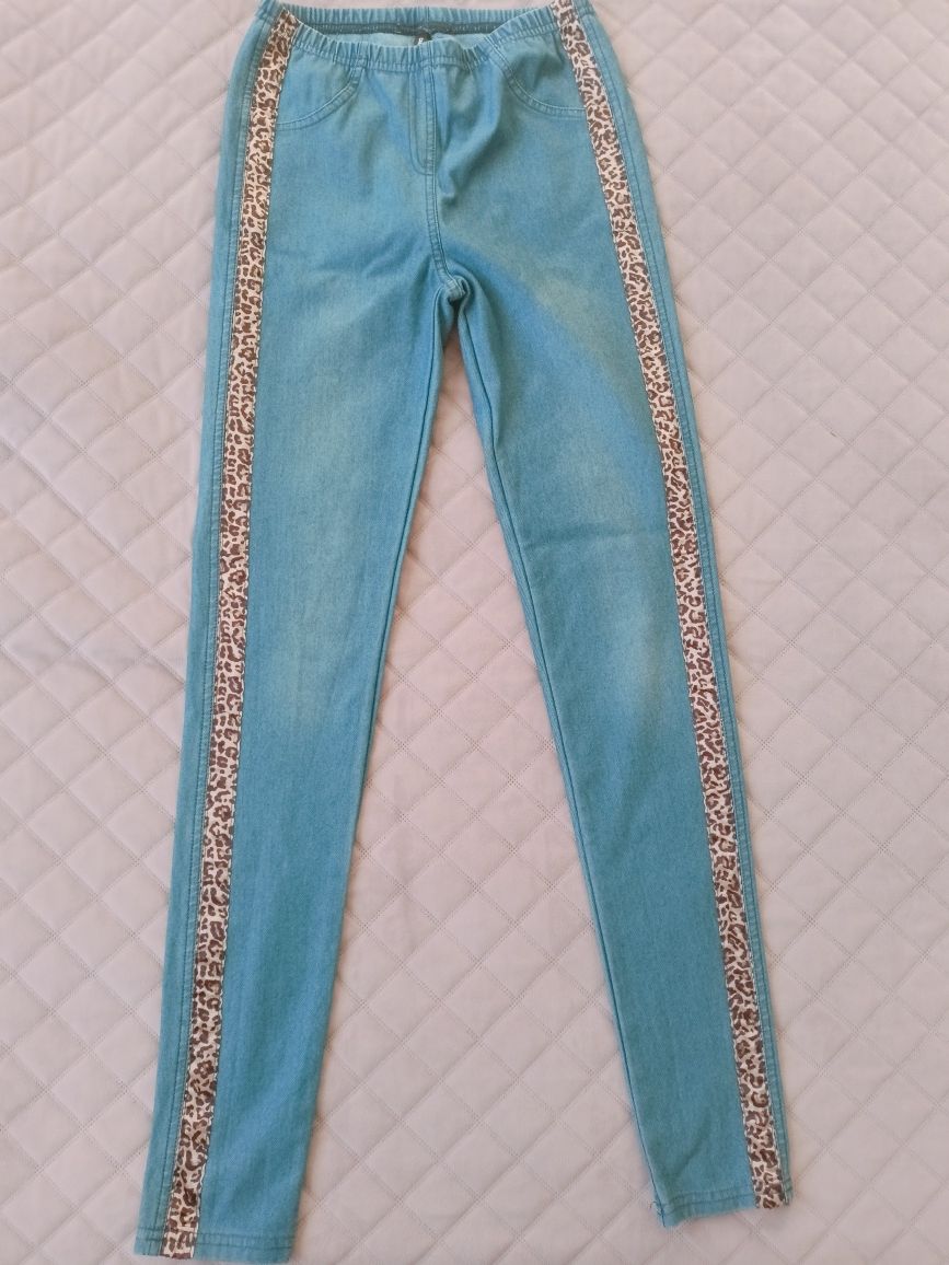 Legginsy caldezonia kolor jeans rozmiar 146