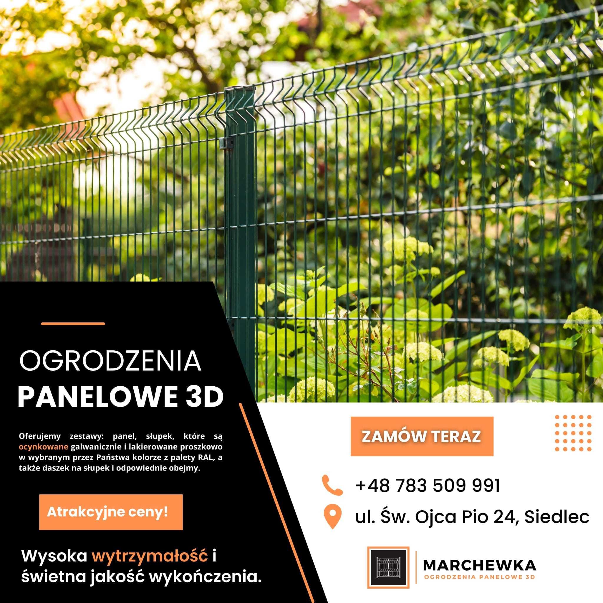 producent ogrodzeń 3d super cena dostawa 48 h