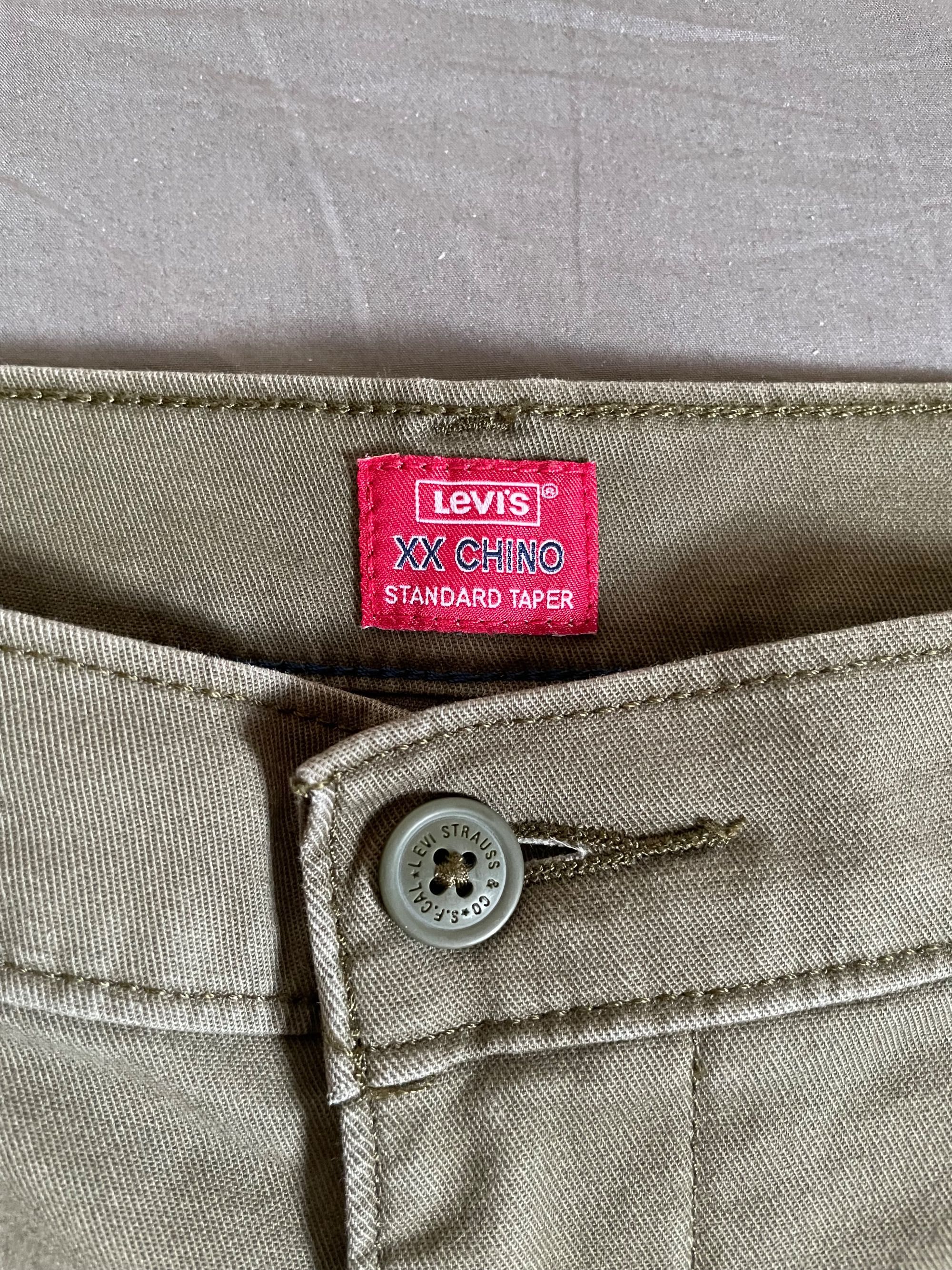 Levi's Chinosy Spodnie Khaki
