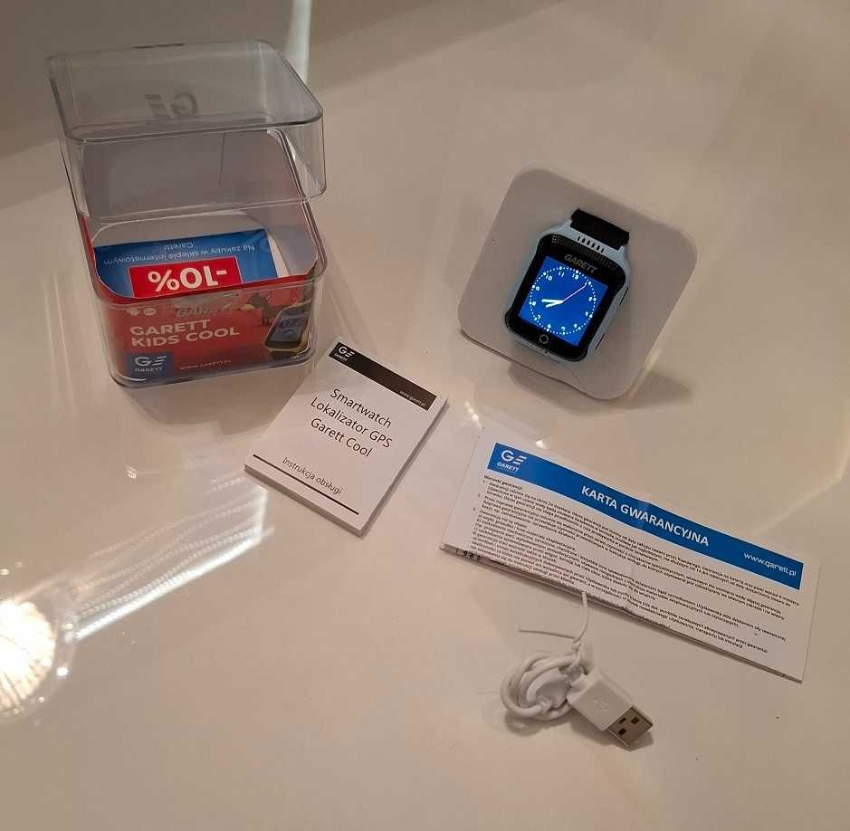 Zegarek Smartwatch Garett Kids Cool Jak Nowy ! Używany dwa razy !