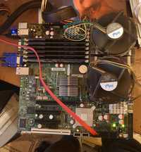 Серверный комплект Supermicro X7DCA, 2X IntelXeon E5450 (8 ядер), 24GB