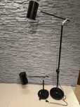 Lampa biurkowa oraz podłogowa czarna VOX