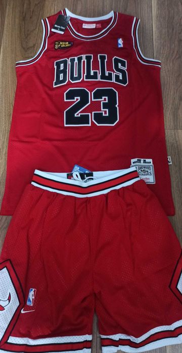 Koszulka i spodenki NBA L Michael Jordan Chicago Bulls