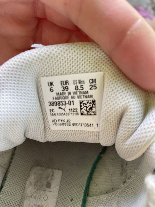 Кеди снікерси puma 39