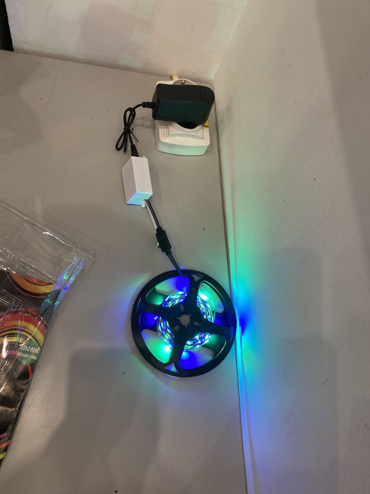 Светодиодная Лента LED+ ДУ., RGB Комплект 5 Метров