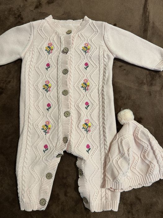 Теплий боді для дівчинки