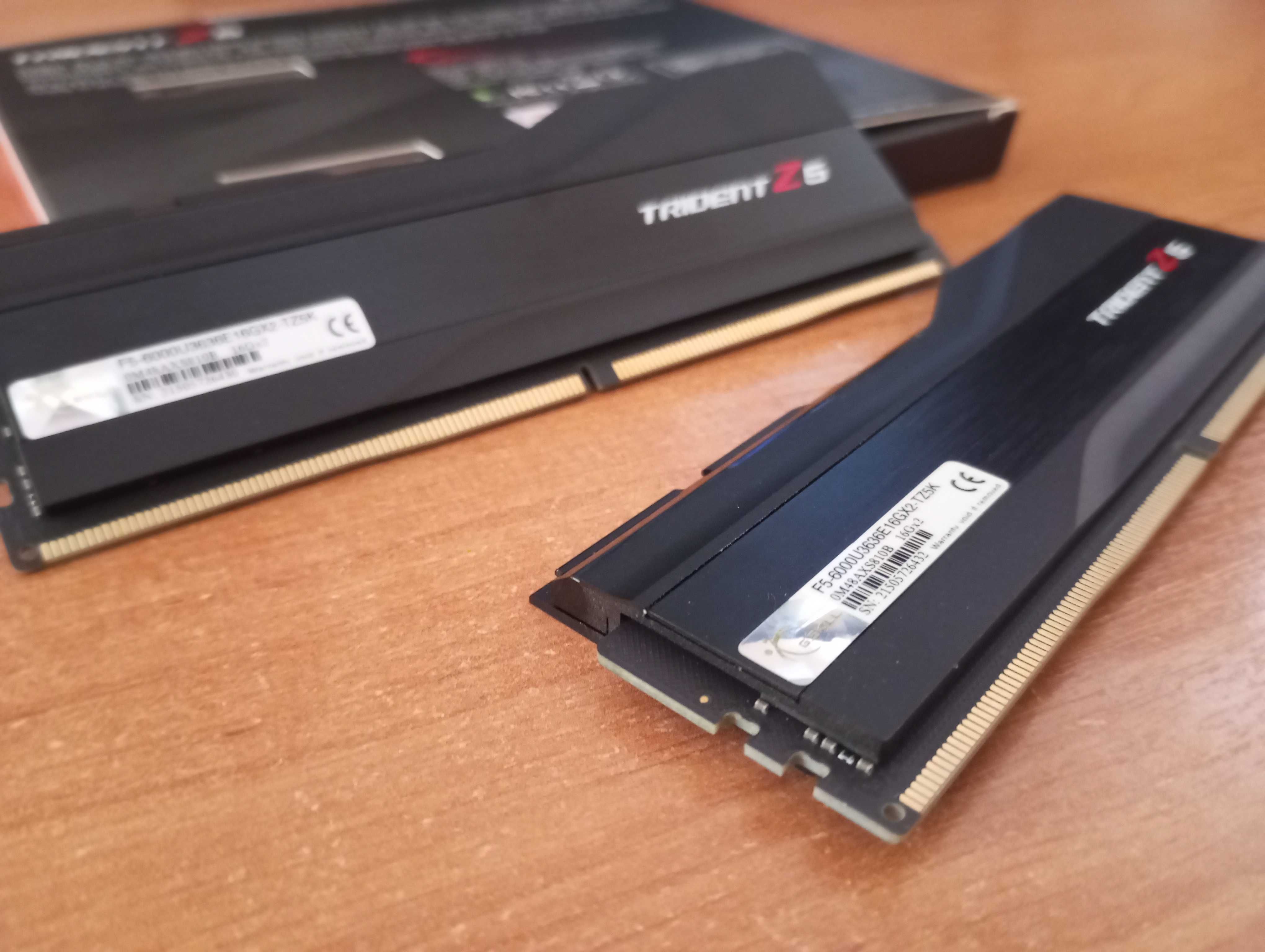 Память G.Skill DDR5-6000 32Gb CL36 (2x16Гб) Trident Z5