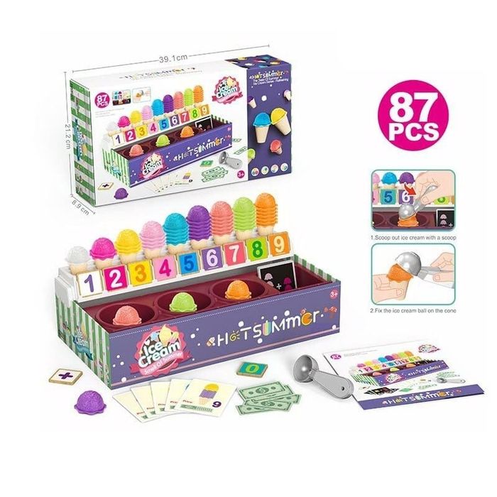 Магазин морозива логічна гра 87 елементів