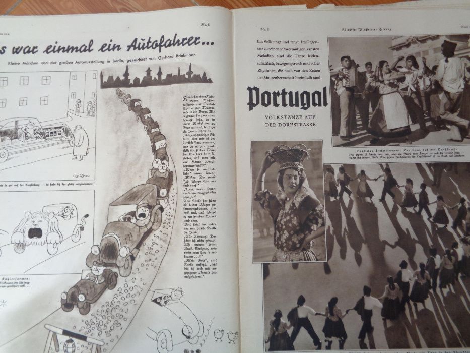 German MAGAZINE Kölnische Illustrierte Zeitung 18 februar 1937 namero